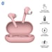 Trust Nika Casque True Wireless Stereo (TWS) Ecouteurs Appels/Musique Bluetooth Rose