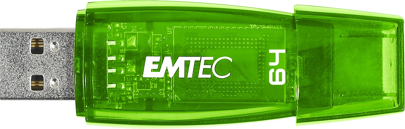Emtec 64 GB lecteur USB flash 64 Go USB Type-A 2.0 Vert - Neuf