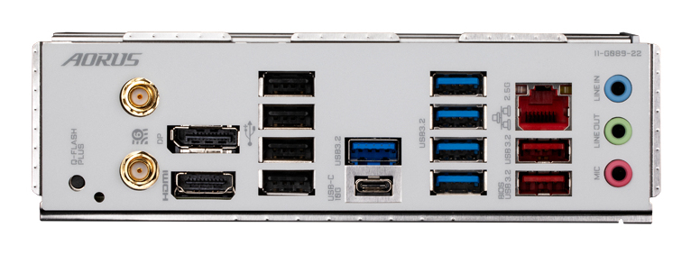 GIGABYTE B650 AORUS ELITE AX ICE Carte mère Compatible avec les processeurs AMD Ryzen 9000 VRM numérique 12+2+2 phases jusqu'à 8000 MHz DDR5 OC 1xPCIe 5.0 + 2xPCIe 4.0 .2 Wi Fi 6E LAN 2.5GbE USB 3.2 Gen 2x2 Neuf - vue 3