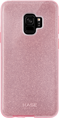 Carcasa brillante delgada para Samsung Galaxy S9, oro rosa