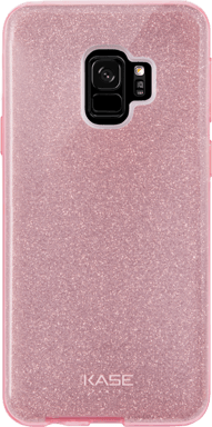 Guscio sottile glitterato per Samsung Galaxy S9, oro rosa
