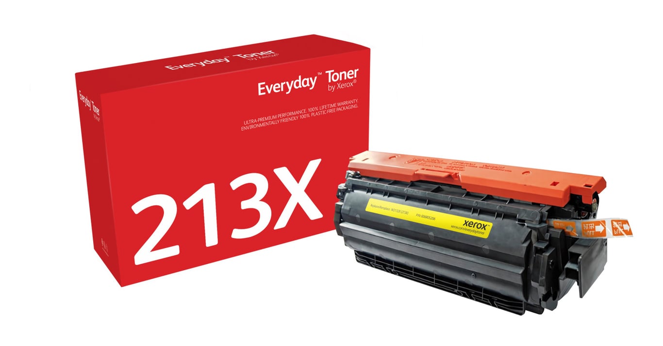 Cartouche toner Xerox Everyday HP jaune haute capacité 6000 pages - vue 2
