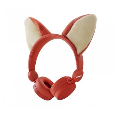 Casque Audio Enfant KIDYEARS - Design Renard Amusant et Sécurisé