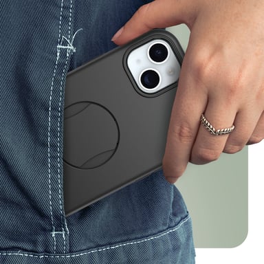 OtterBox OtterGrip Symmetry Series per iPhone 15 Plus, nero Apple iPhone 15 Plus