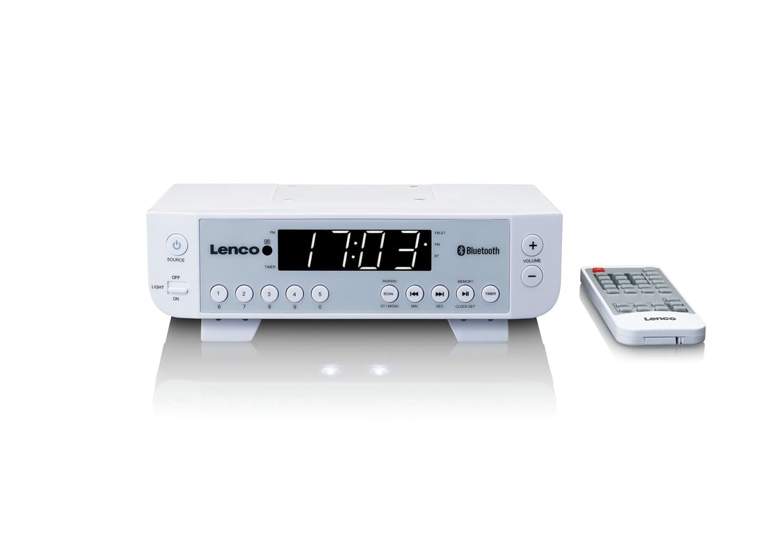 Radio de Cuisine BluetoothFM avec Écran d'Affichage LCD Modèle KCR 100 Neuf