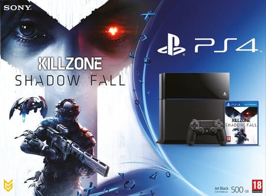 Consola PS4 500 GB Negra + Killzone: Shadow Fall