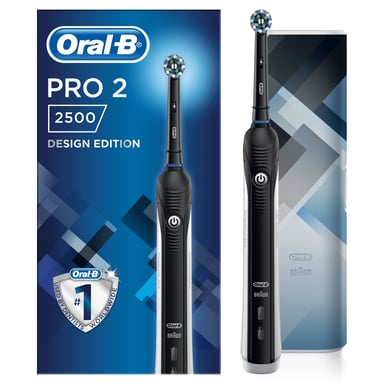 Spazzolino rotante per adulti Oral-B PRO 2 2500 Nero, Bianco