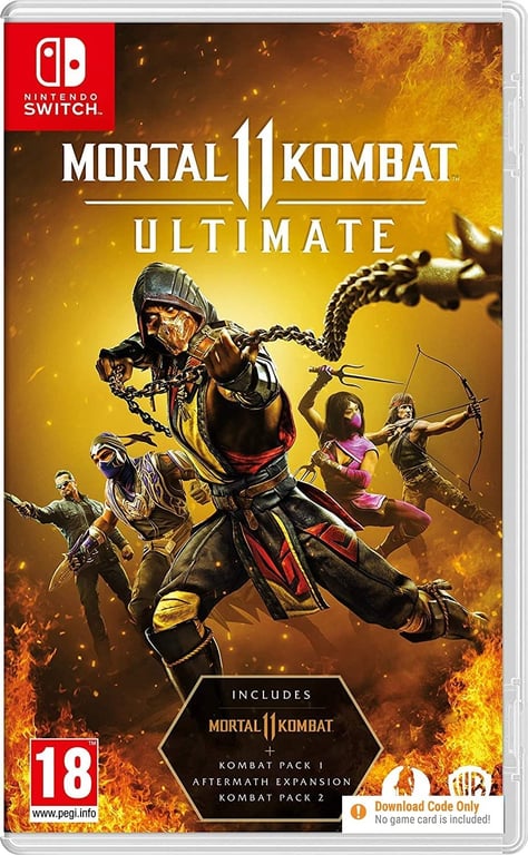 Mortal Kombat 11 Ultimate SWITCH [Code de téléchargement] Neuf