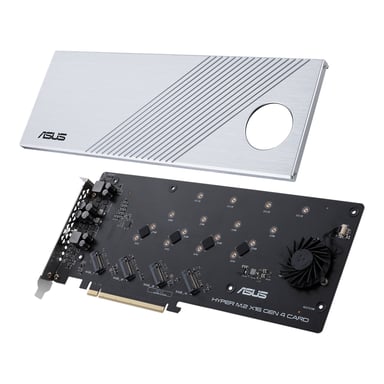 ASUS Hyper M.2 x16 Gen 4 tarjeta y adaptador de interfaz Interno