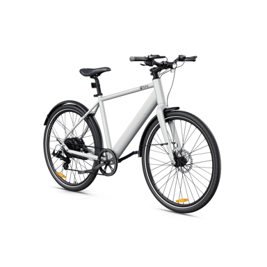 DYU Stroll 1 Bici elettrica 250W 27'' Bici da città per pendolari con batteria da 36V 9Ah, doppio freno a disco idraulico