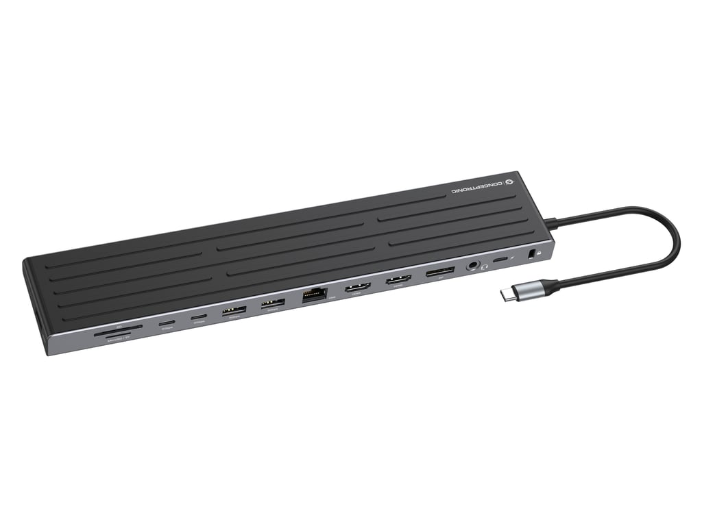 Conceptronic DONN32B station d'accueil Avec fil USB 3.2 Gen 1 3.1 Gen 1 Type C
