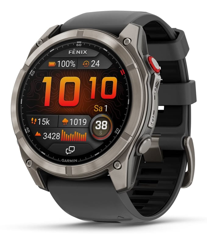 Montre connectée Garmin Fenix 8 Pro 51 mm - vue 3