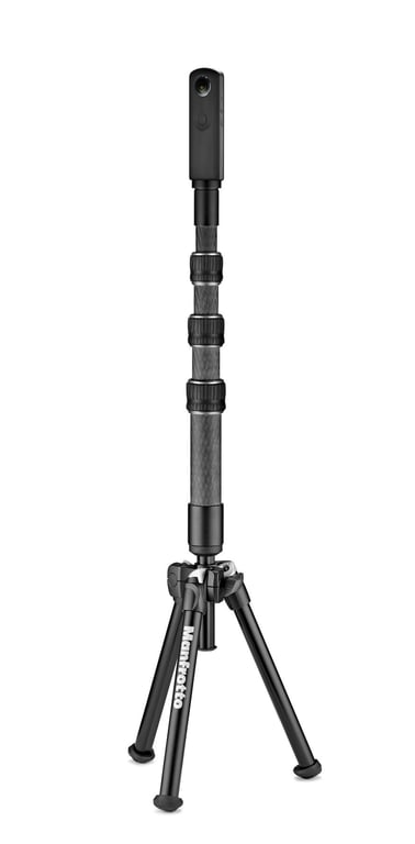 Manfrotto MBASECONVR tripode Digitales / cámaras de película 3 pata(s) Negro