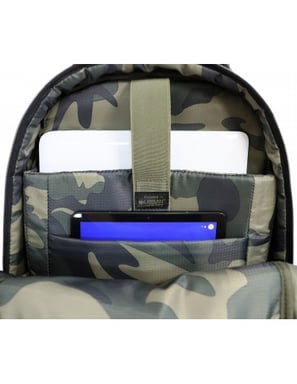 Urban Factory ECB34UF Borsa per laptop 35,8 cm (14.1'') Zaino Khaki