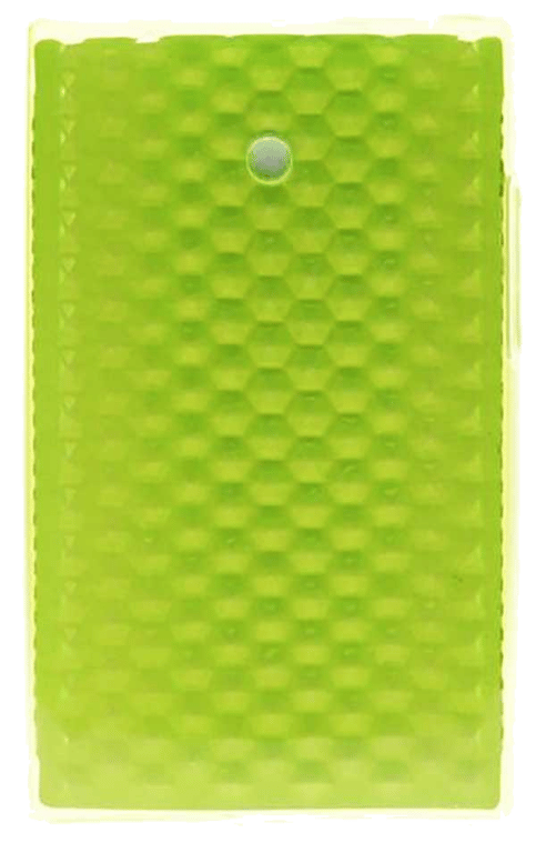 Coque silicone unie compatible Givré Vert LG Optimus L3