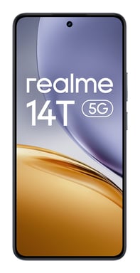 realme 14T 16,9 cm (6.67'') Android 15 5G 8 GB 256 GB 6000 mAh Negro