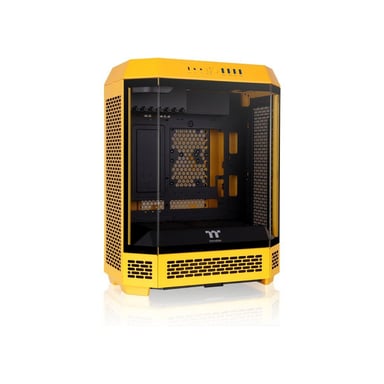 Boîtier PC moyen tour Thermaltake The Tower 600 Bumblebee ATX Micro-ATX Mini-ITX verre trempé jaune