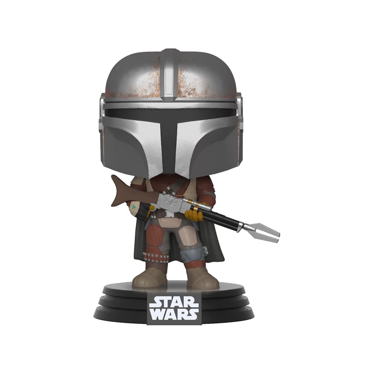 Figurine Funko Pop! StarWars:Mandalorian 10Mand.WChrome - vue 9