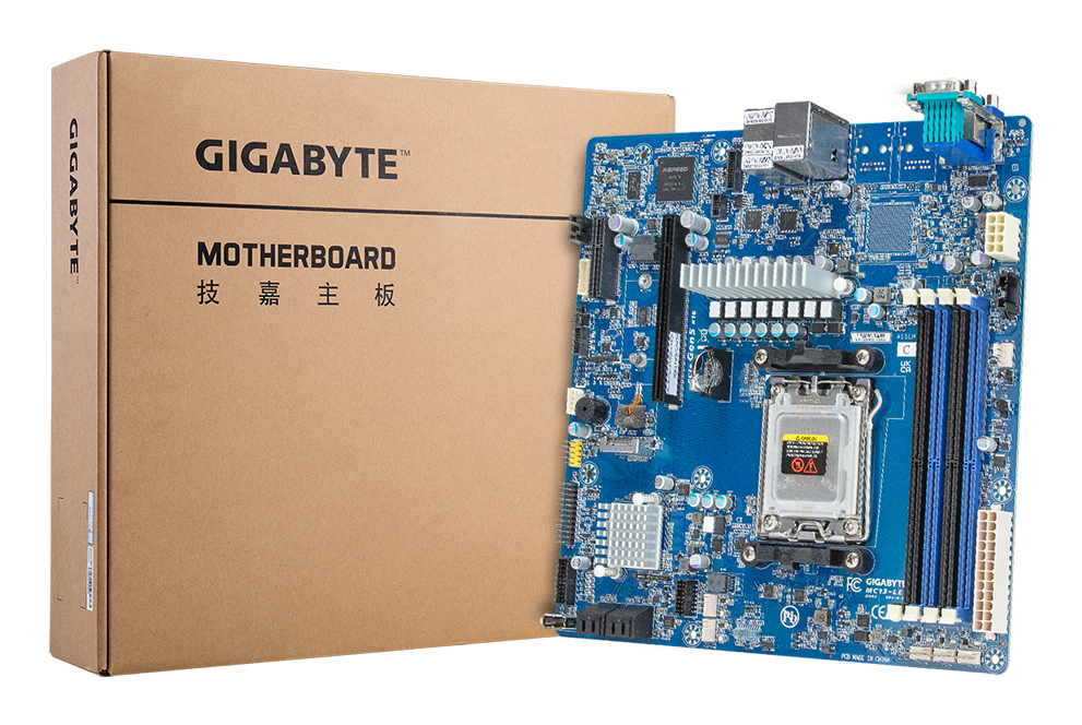 GIGABYTE MC13 LE0 carte mère AMD B650 Emplacement AM5 micro ATX Neuf - vue 2
