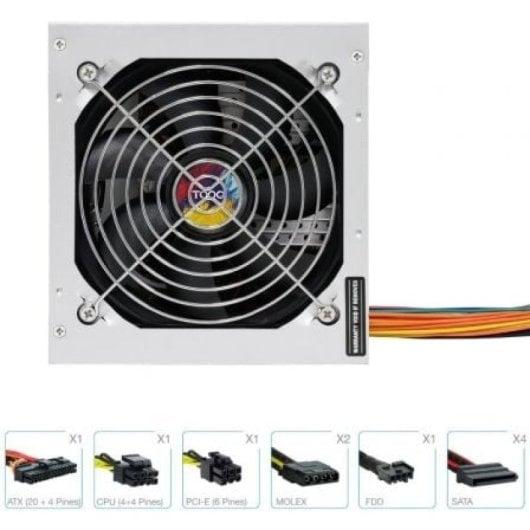 TooQ TQAPOLO 550SP unité d'alimentation d'énergie 20+4 pin ATX ATX - vue 3