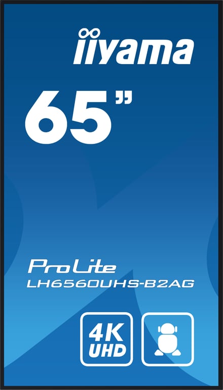 iiyama 65 LED Prolite LH6560UHS B2AG - vue 5