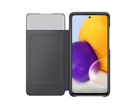Samsung EF-EA725PBEGEE funda para teléfono móvil 17 cm (6.7'') Funda cartera Negro