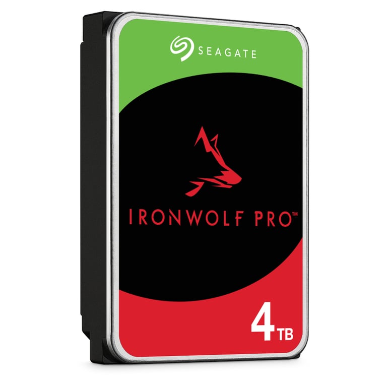 Seagate IronWolf Pro ST4000VNA06 disque dur 4 To 5400 trmin 3.5 Série ATA III Neuf - vue 2