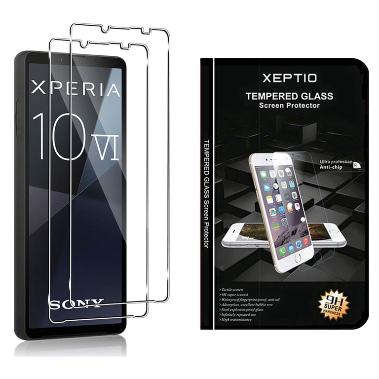 Sony Xperia 10 VI 5G verre trempé vitre protection écran - Neuf