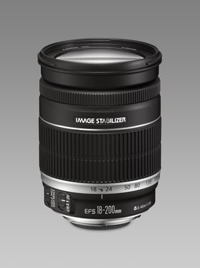 Canon EF-S 18-200mm f/3.5-5.6 IS SLR Noir