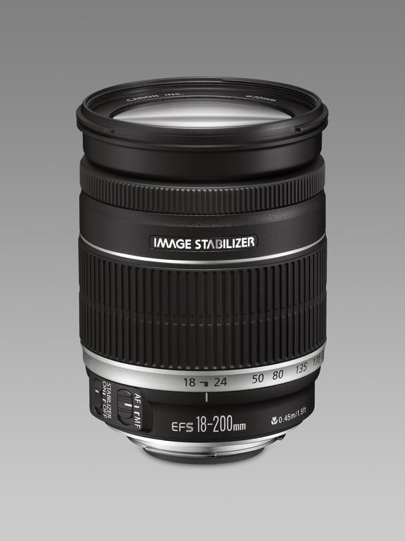 Canon EF-S 18-200mm f/3.5-5.6 IS SLR Noir