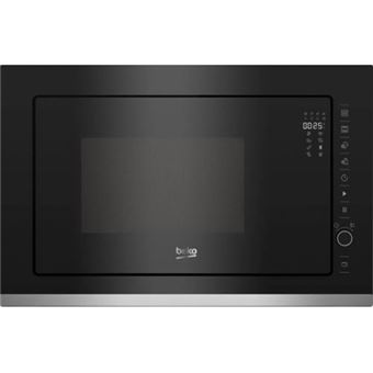 Micro-ondes encastrable grill Beko BMGB25333X 25 L 900 W gril 1000 W inox/noir - Neuf