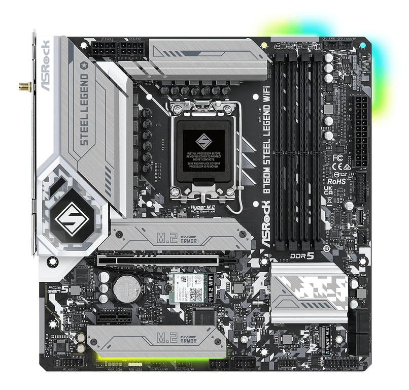 ASRock B760M STEEL LEGEND WIFI