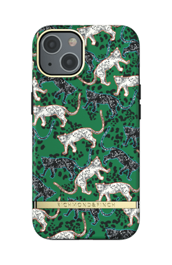 Richmond & Finch Green Leopard - iPhone 13