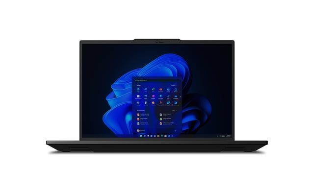 Notebook Lenovo ThinkPad P14s Gen 5 (Intel) Intel Core Ultra 7 155H 36,8 cm (14,5'') WUXGA 16 Go DDR5-SDRAM 512 Go SSD NVIDIA RTX 500 Ada Wi-Fi 6E (802.11ax) Windows 11 Pro Nero