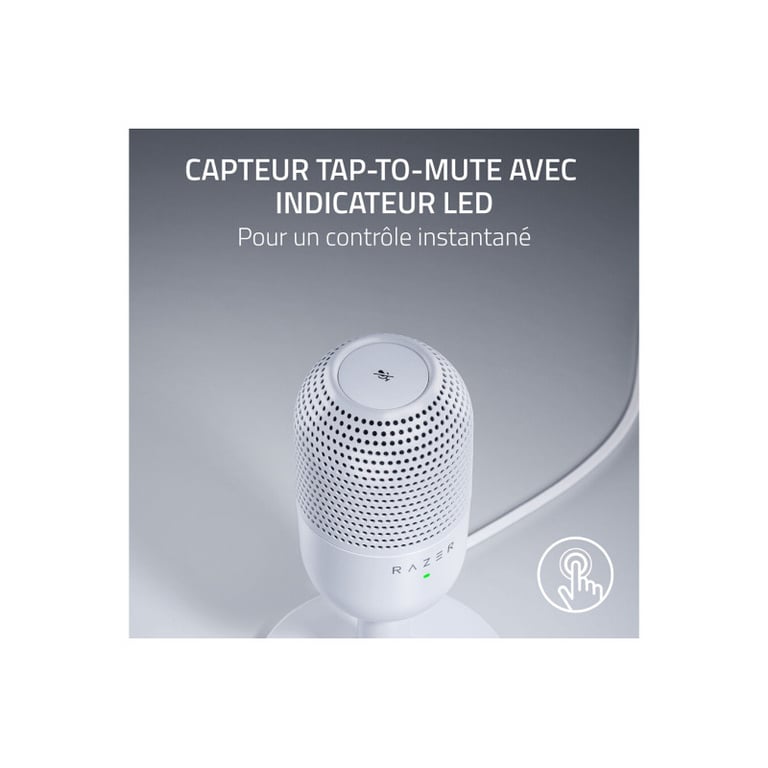 Razer Seiren V3 Mini Micrófono de Condensador para Streaming Blanco - Neuf