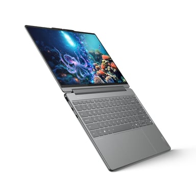 Lenovo Yoga 9 2-in-1 14ILL10 Copilot+ PC Intel Core Ultra 7 258V Hybride (2-en-1) 35,6 cm (14'') Écran tactile WQUXGA 32 Go LPDDR5x-SDRAM 1 To SSD Wi-Fi 7 (802.11be) Windows 11 Home Allemand Gris