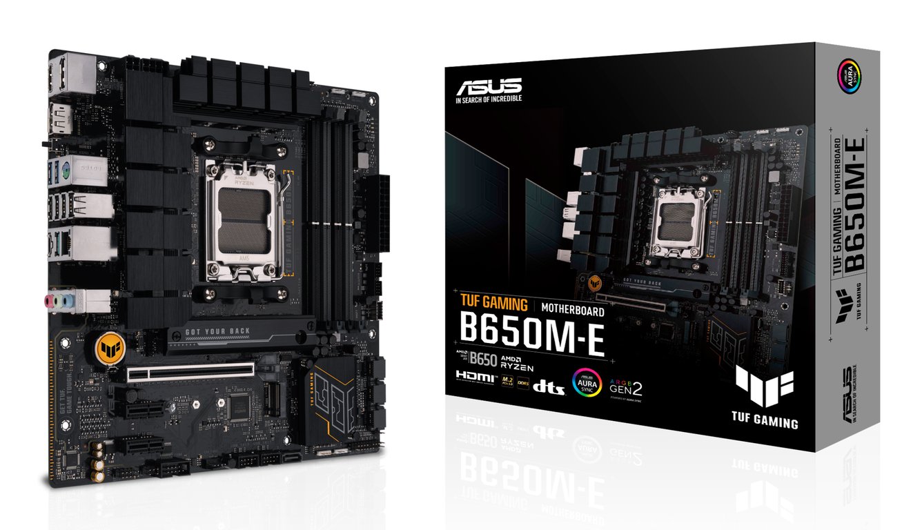 ASUS TUF GAMING B650M-E AMD B650 Emplacement AM5 micro ATX - Neuf