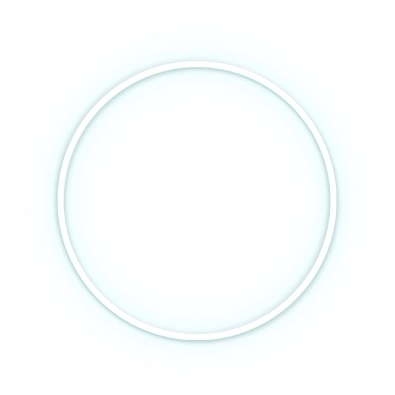 Candyshock LED Décorative Rond – Néon LED sur Plexi USB A Fixation Murale Incluse Neuf
