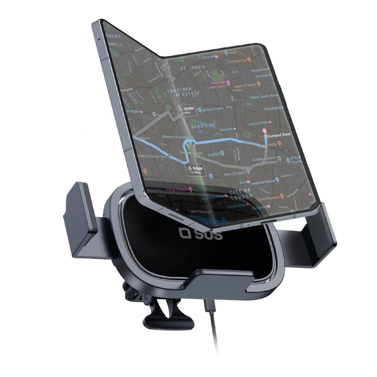 SBS TESUPWIR15FOLD support Support actif Mobile/smartphone Noir - Neuf