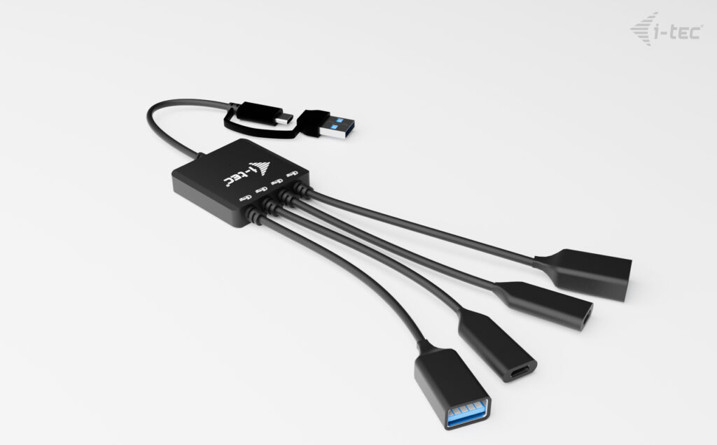 i tec I TEC USB CA CABLE HUB 4 PORTS - vue 4