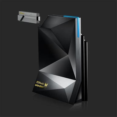 Asrock G10 AC2600 Routeur connecté Gigabit Ethernet Noir