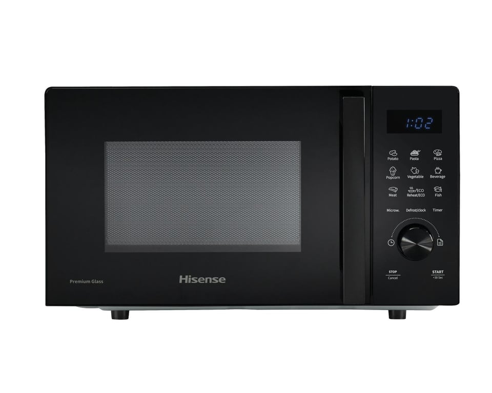 Four À Micro-Ondes Hisense H20MOBS4HG – 20L 700W Gril 800W Commandes Électroniques - vue 5