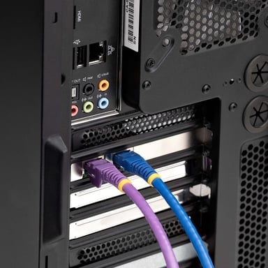 StarTech.com Tarjeta de Red PCIe Gigabit de 2 Puertos, Tarjeta NIC PCI Express 10/100/1000Mbps, Doble Realtek RTL8111H, Funciona con Windows y Linux, Conforme TAA
