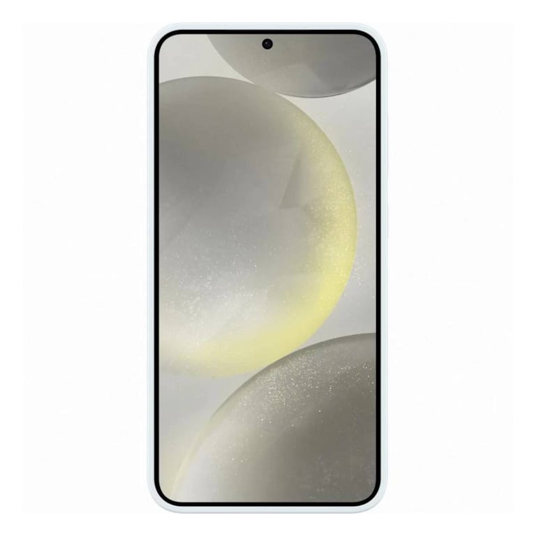 Samsung Silicone Case White coque de protection pour téléphones portables 17 cm (6.7 ) Housse Blanc Samsung Galaxy S24+ - Neuf