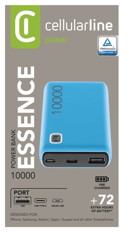 Cellularline Power Bank ESSENCE 10000 Neuf - vue 5