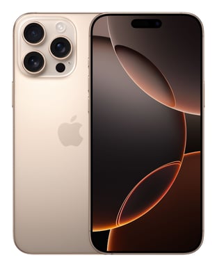 iPhone 16 Pro Max (5G) 256 Go, Titane Sable, Débloqué