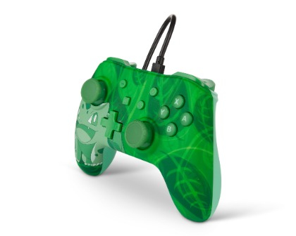 PowerA Bulbasaur Overgrow USB Manette de jeu AnalogiqueNumérique Nintendo Switch Neuf - vue 2