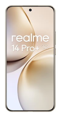 realme 14 Pro+ 5G 17,4 cm (6.83'') SIM doble Android 15 USB Tipo C 12 GB 512 GB 6000 mAh Perlado, Blanco