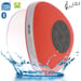 Mini Enceinte Bluetooth Waterproof Rouge YONIS