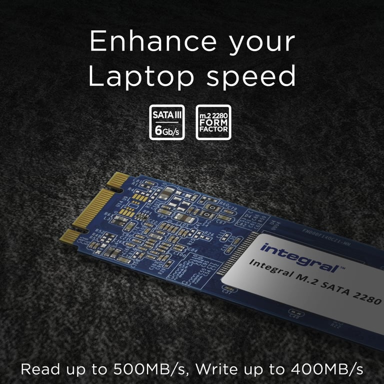 Integral INSSD256GM280 disque SSD .2 Série ATA III 3D TLC NAND Neuf - vue 7